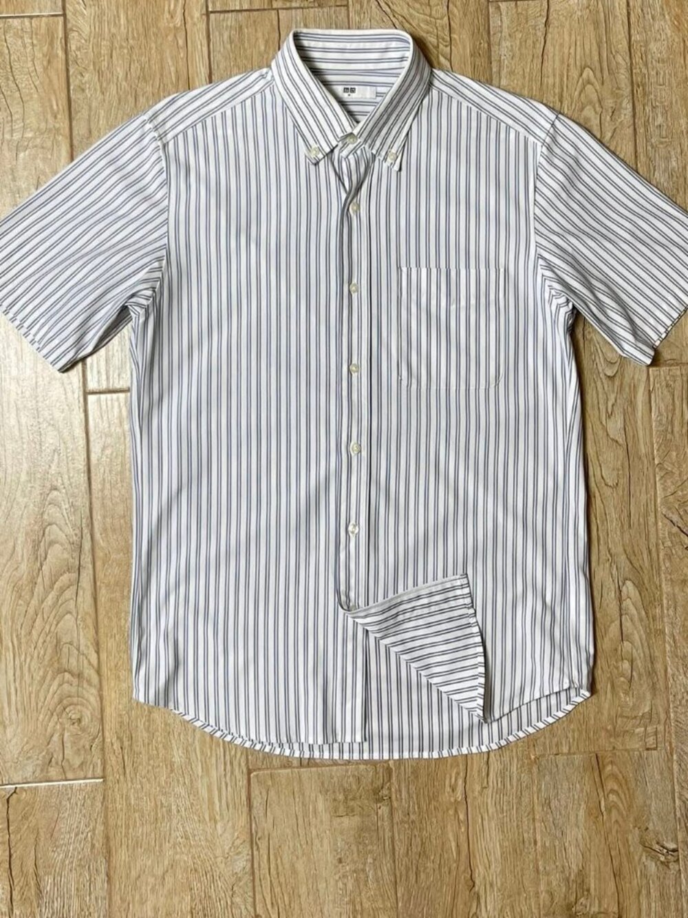 Striped Button Down Shirt Size M